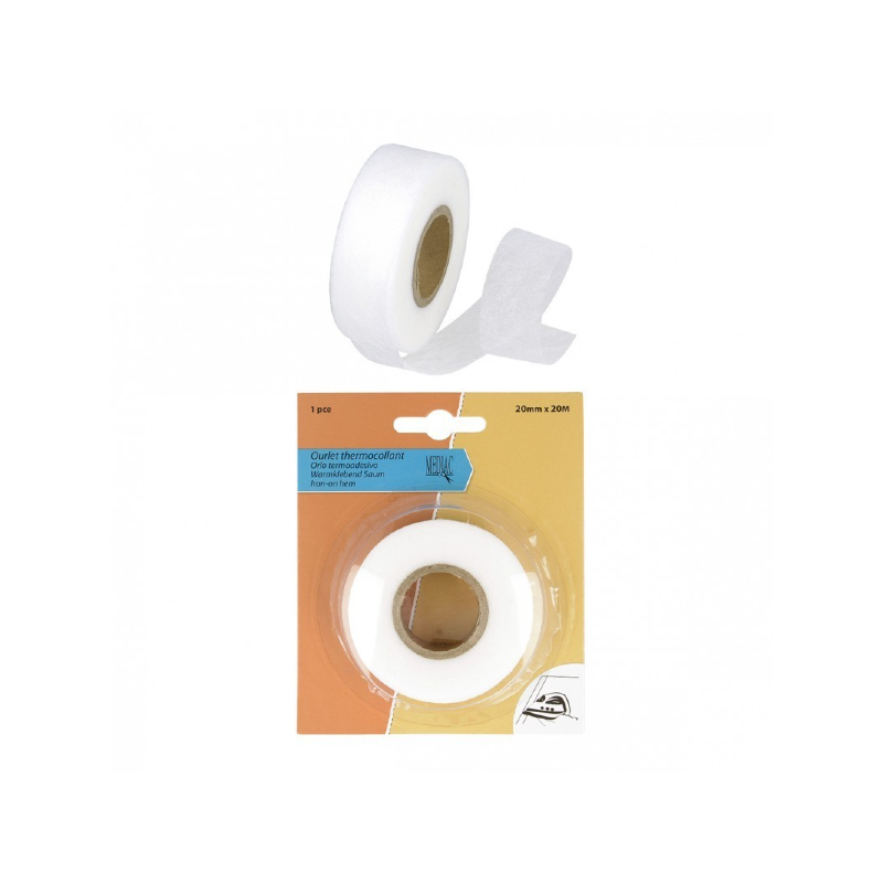 [B08Y92ZV7Z] Special Order - Iron-on Hemming Tape - 20m x 20mm