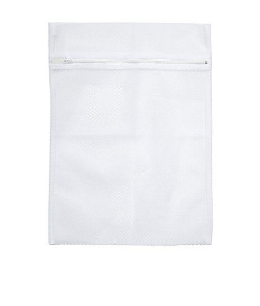 [LBAWN040] Washing Net - Laundry Bag - Mesh - Zipped - White - 58cm x 86cm