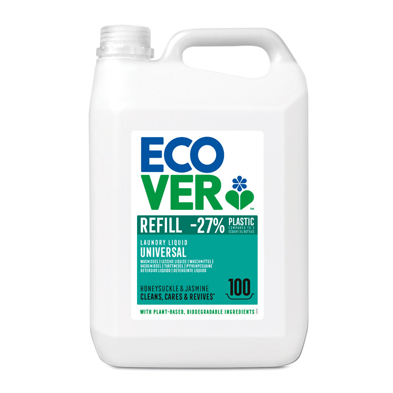 [LLPEV012] Ecover - Laundry Liquid - Universal - Concentrated - 5L