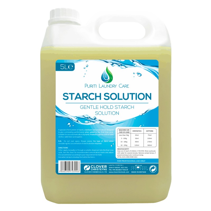 [LSHCL010] Clover - Liquid Starch - 5L