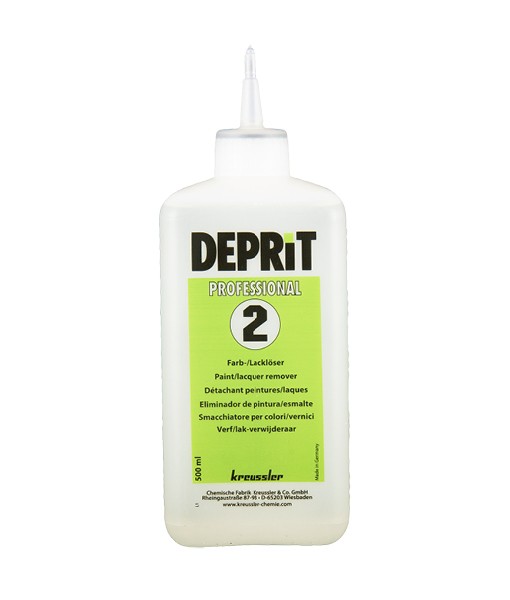 [LSRKR020_DG] Kreussler - Deprit 2 - Paint, Oil, Grease, Wax, Make-Up, Ink, Adhesive - 500ml