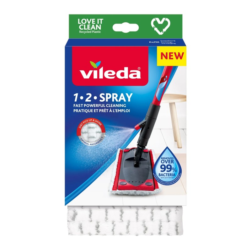 Vileda - Mop Head - Mop 1-2 Spray - Microfibre