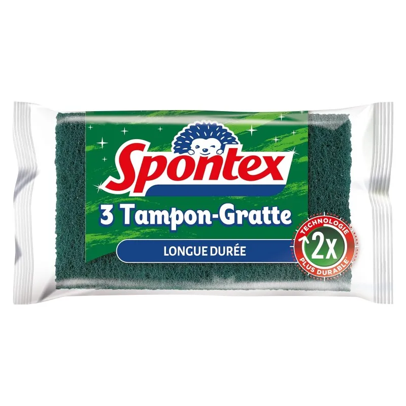 [PBRSB030] Spontex - Scourer Pad - Pack of 3