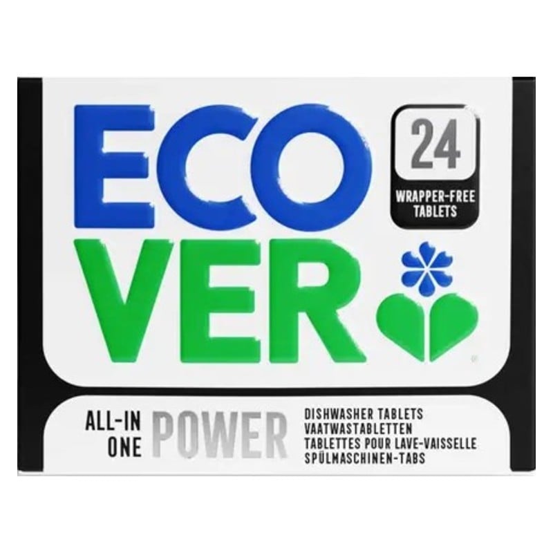 Special Order - Ecover - Dishwasher Tablets - All-in-one Power - Pack of 24