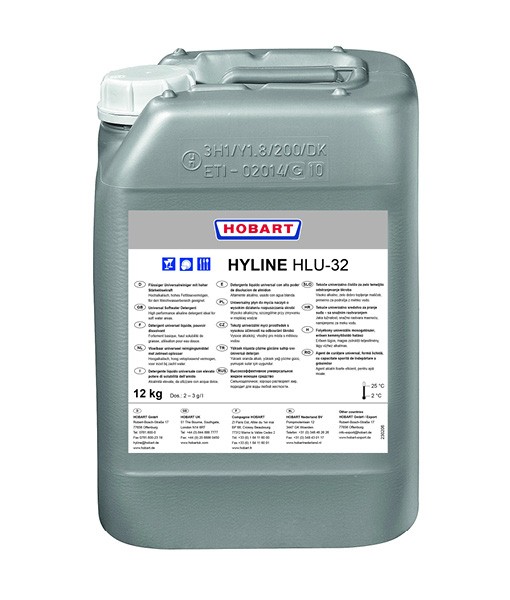 [PDWHO020_DG] Hobart - Dishwasher Liquid - Universal - HLU 32 - 12kg