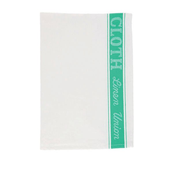 [PTTNI02G] Nisbets - Tea Towel - Green - Linen - Glass