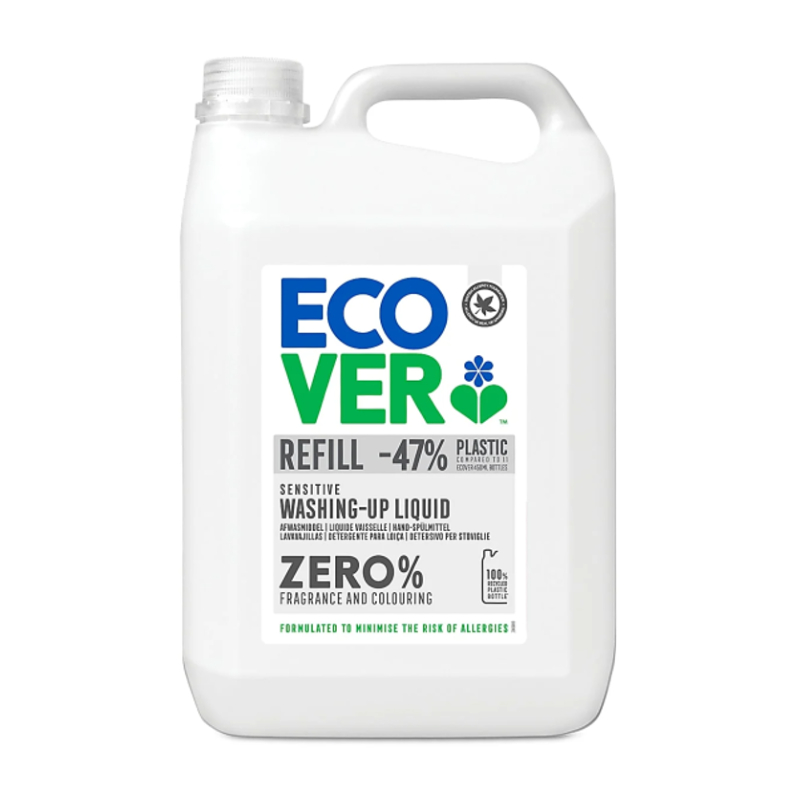 [PWLEV011] Ecover Zero - Washing-Up Liquid - 5L