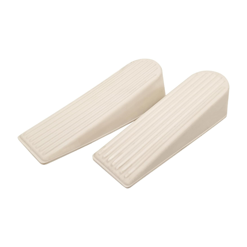 [IACEY010] Door Wedges - White - Pack of 2