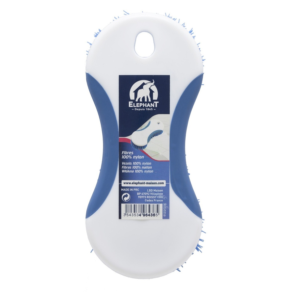 [IACEY410] Elephant - Scrubbing Brush - 16.5cm x 7cm x 3.5cm