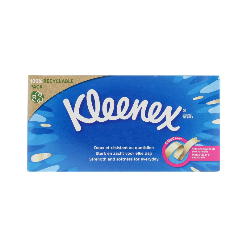 [IACKX020] Kleenex - Tissue Box - Rectangular - 2 Ply - 72 Sheets - Pack of 2