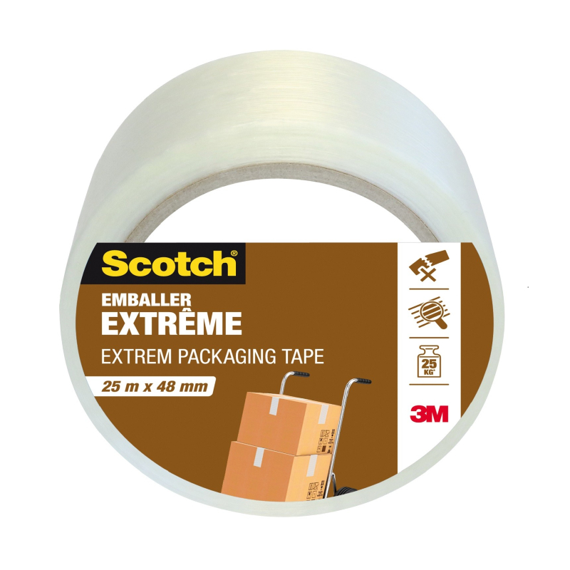 [IACMM140] 3M - Tape - Transparent - Extra Strong - Packaging - 25m x 48mm