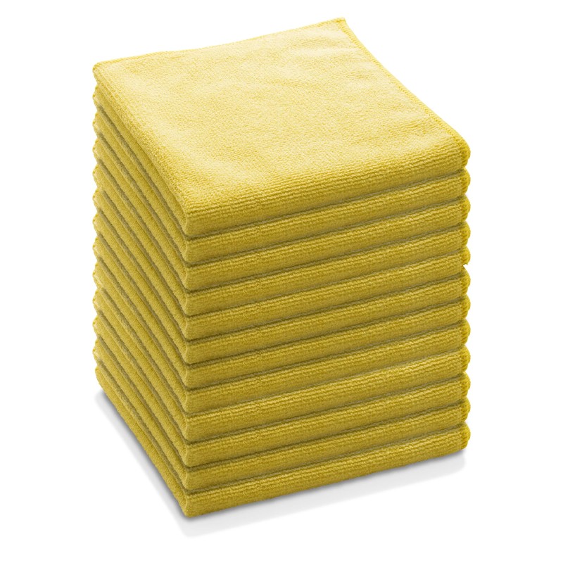 [ICDEC032] E-Cloth - General Purpose Cloth - Yellow - Pack of 10