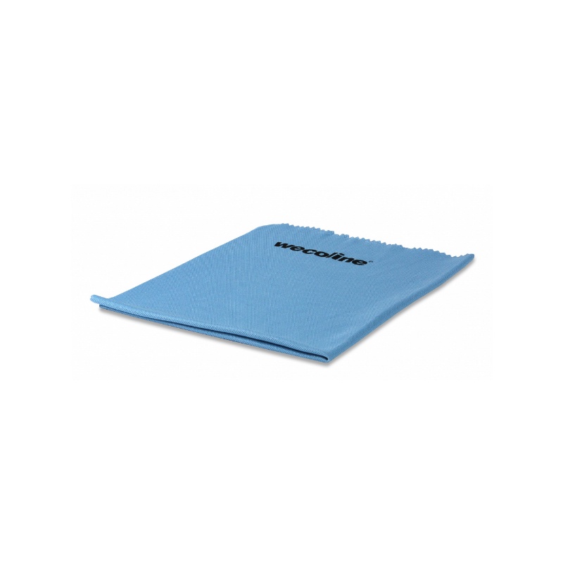 Wecovi - Microfibre Glass Cloth - Blue - Pack of 5