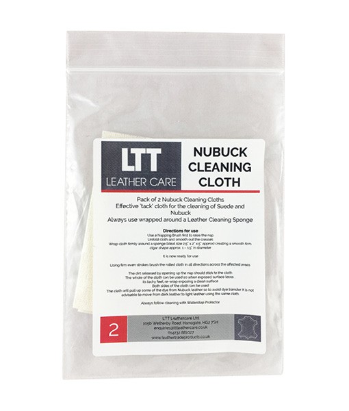 [ILELT080] LTT - Nubuck Cleaning Cloth - Pack of 2