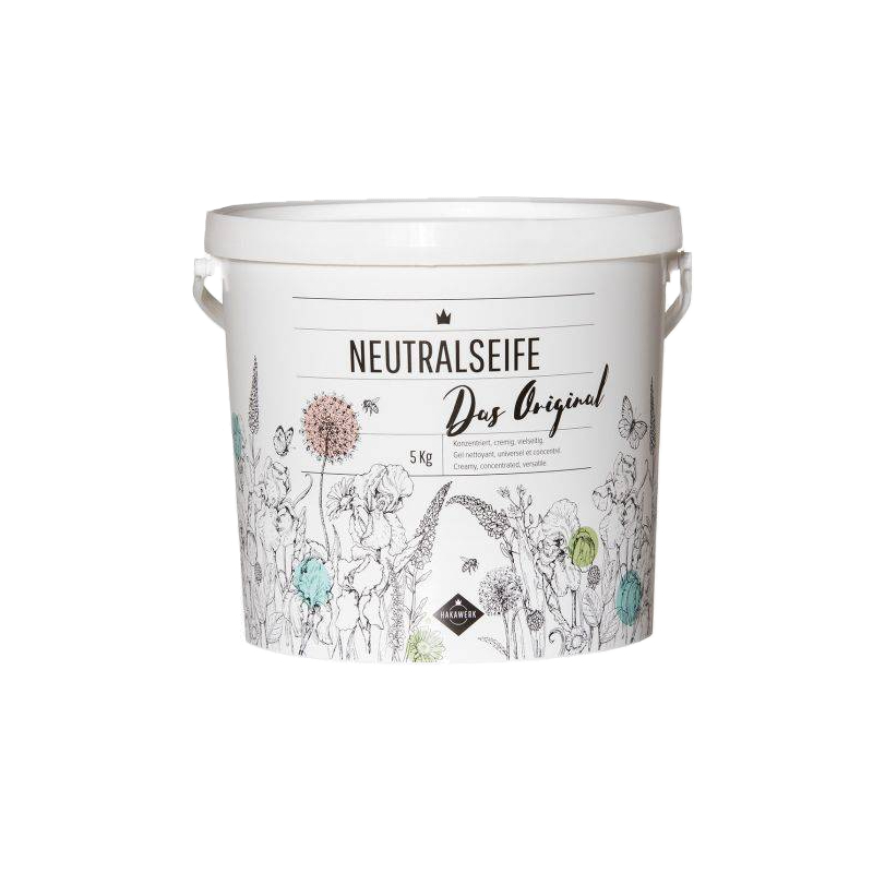 [ISCHA022] Hakawerk - Neutral Soap - Neutralseife - 5L